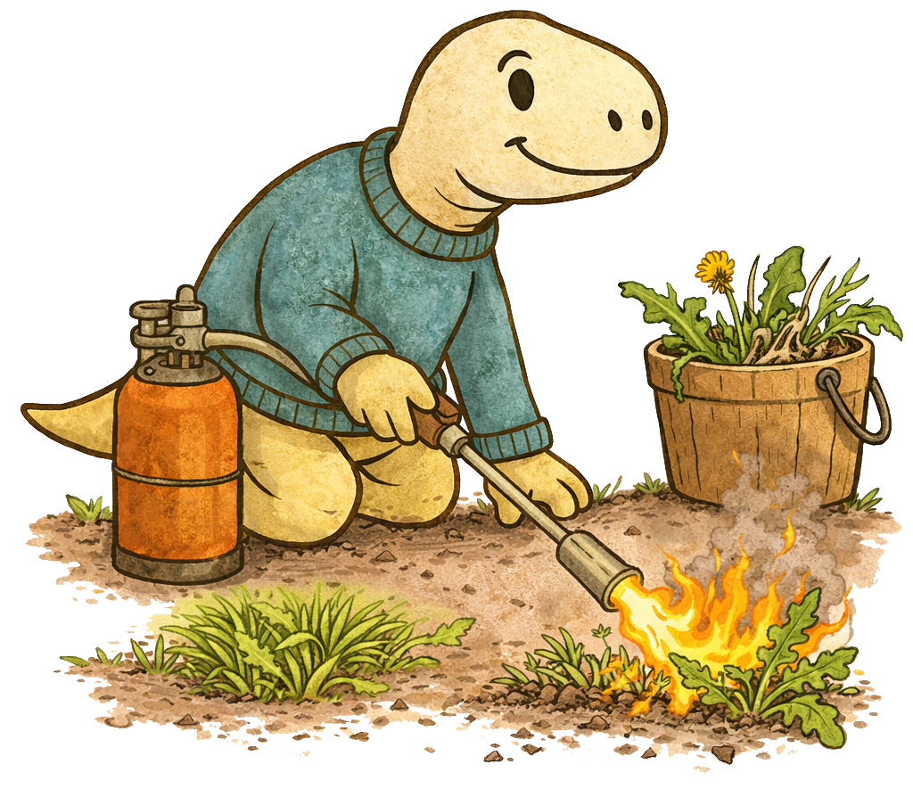 Pris ukrudt brændes | Udregn selv pris